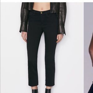 FRAME Le High Straight Jeans